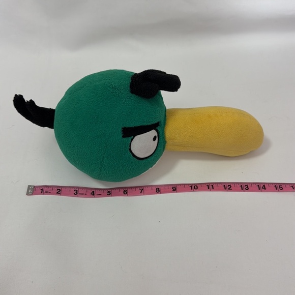 Rare Angry Birds Green Toucan Bird Plush Stuff Animals 2010 - Picture 6 of 6